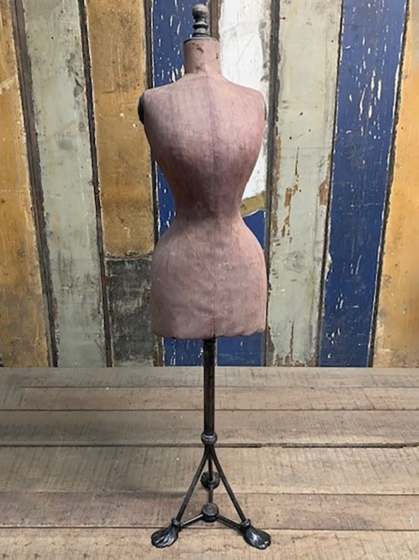 Mannequin on cast iron stand