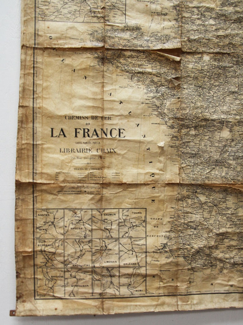 Railway map of France