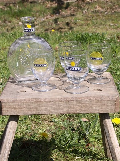 Ricard glasses and carafes (from)