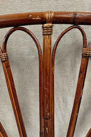 Rattan headboard
