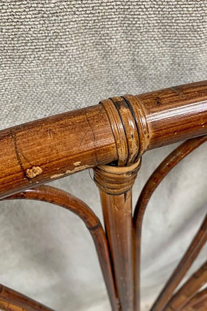 Rattan headboard