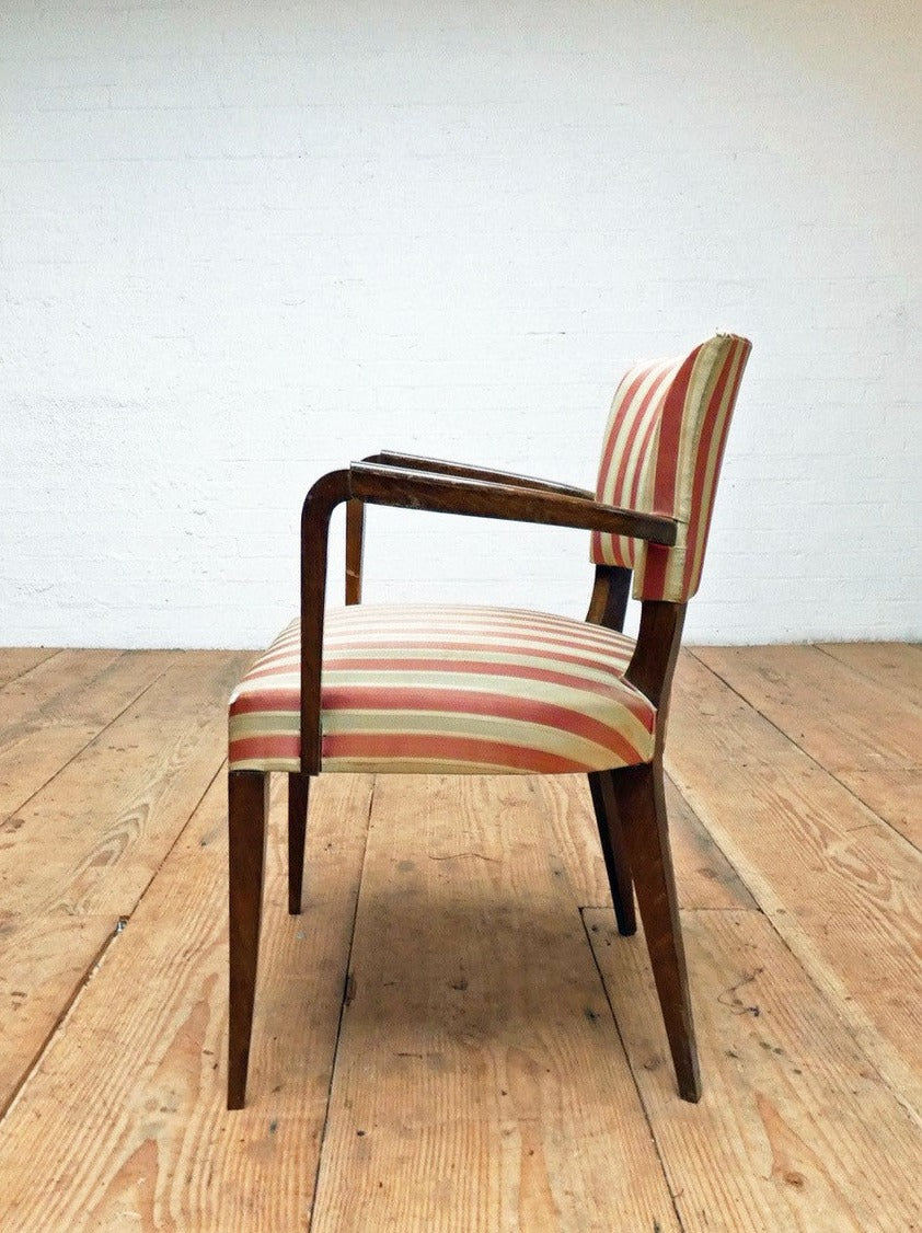 1950's bridge chairs (£500 'as is' or £900 re-upholstered, ex. fabric)