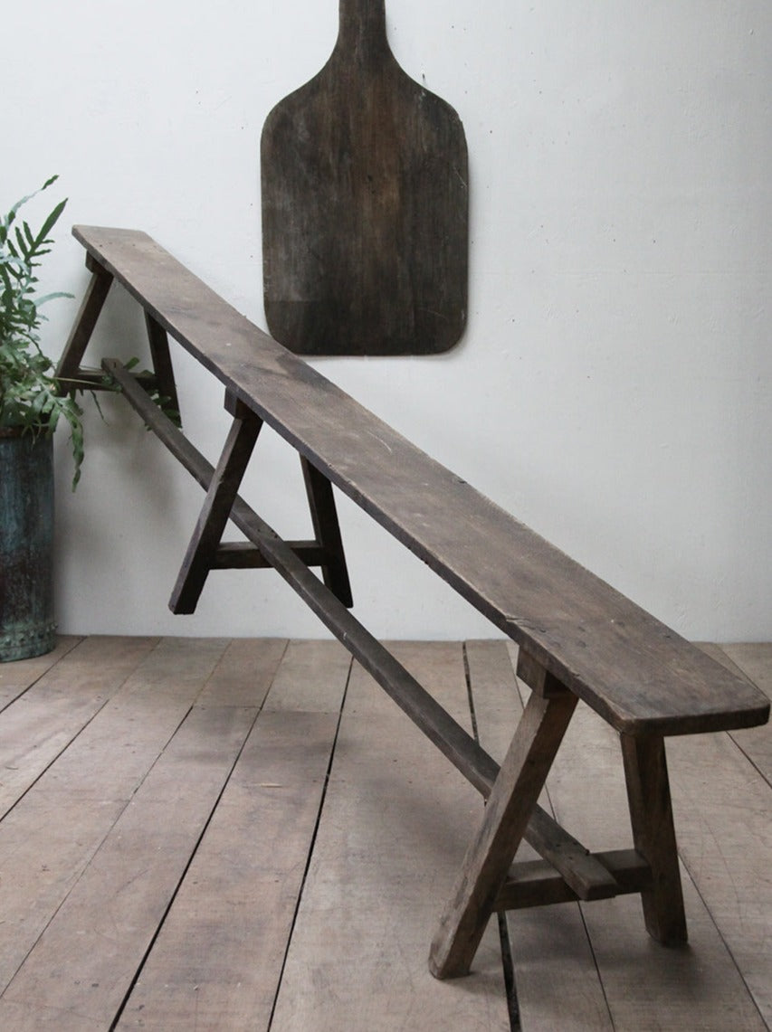 Oak bench