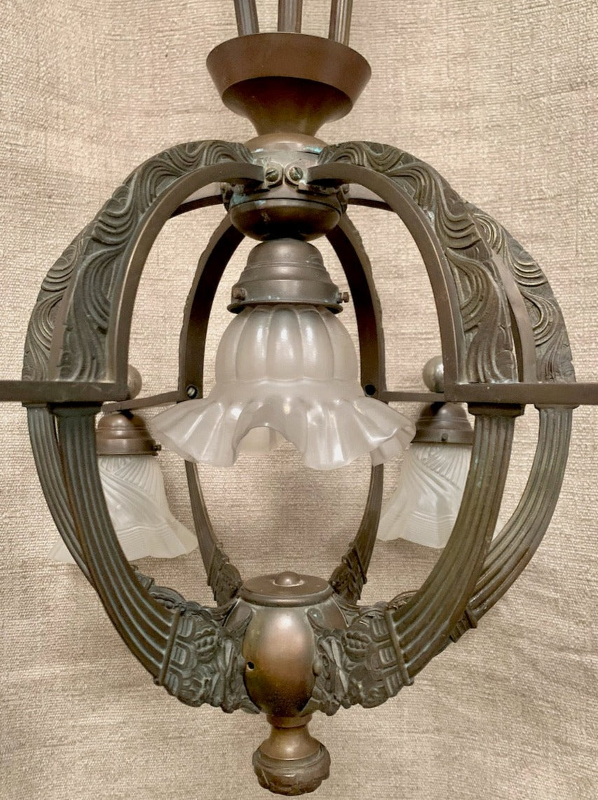 Bronze ceiling light