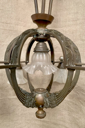 Bronze ceiling light