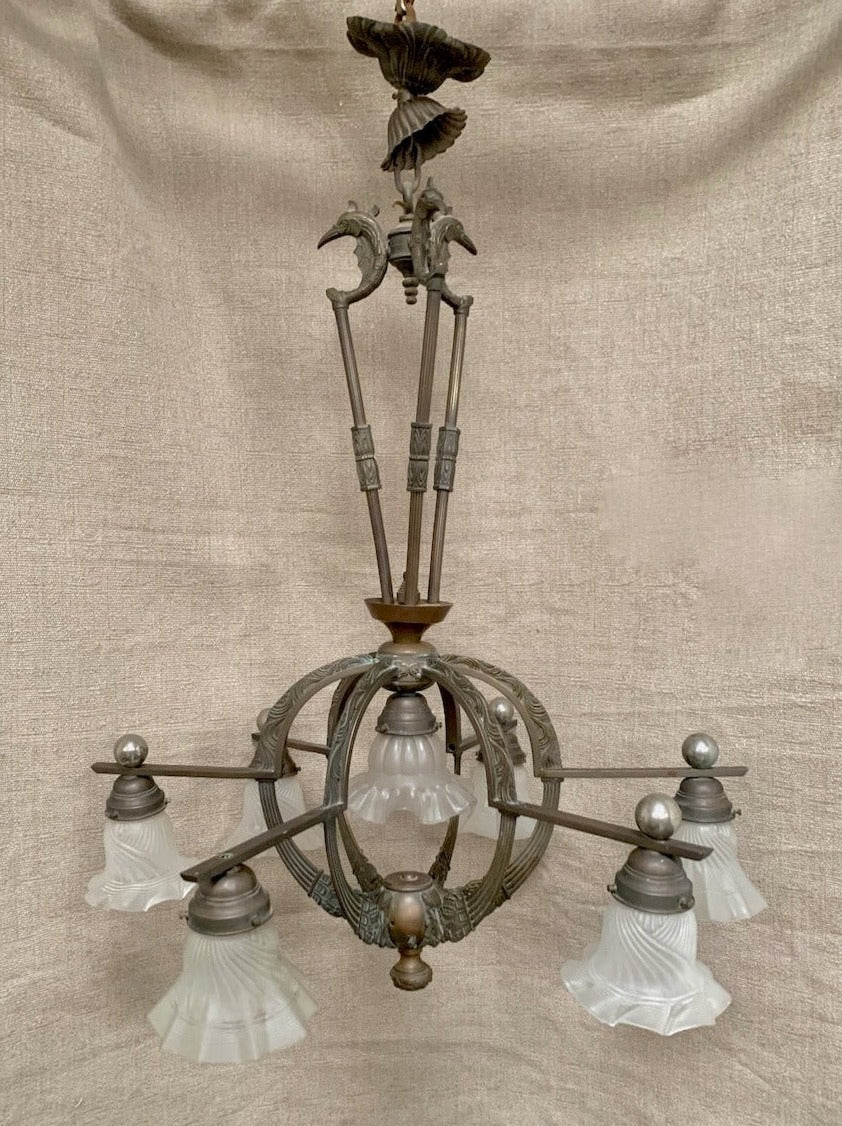 Bronze ceiling light