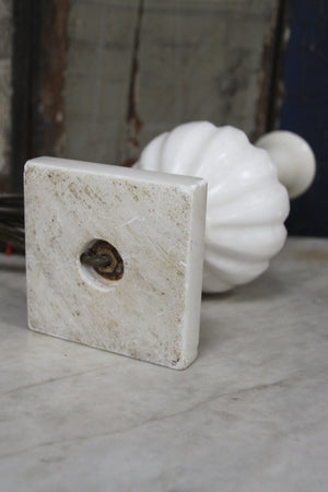 Marble table lamp