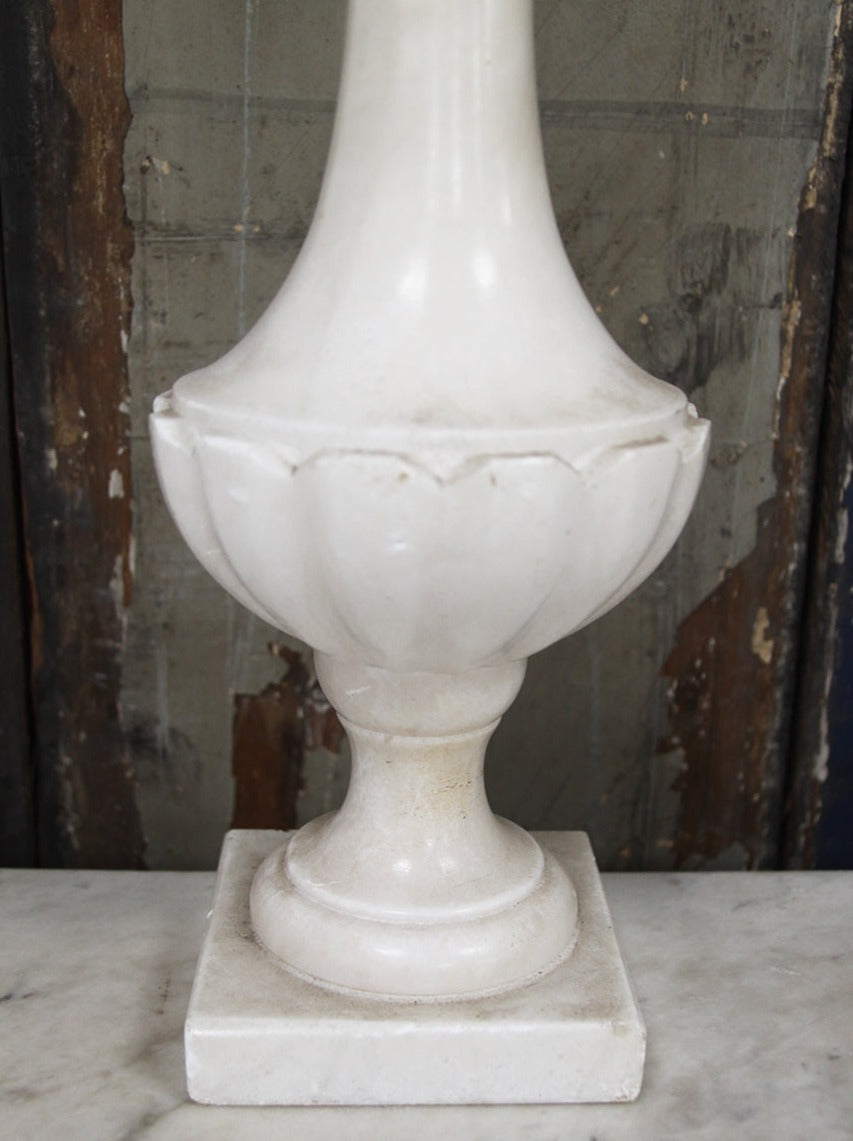 Marble table lamp