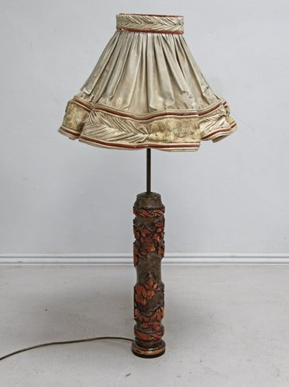 Print roller lamp base