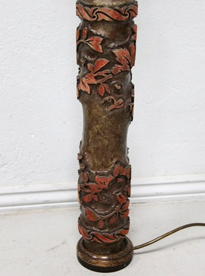 Print roller lamp base