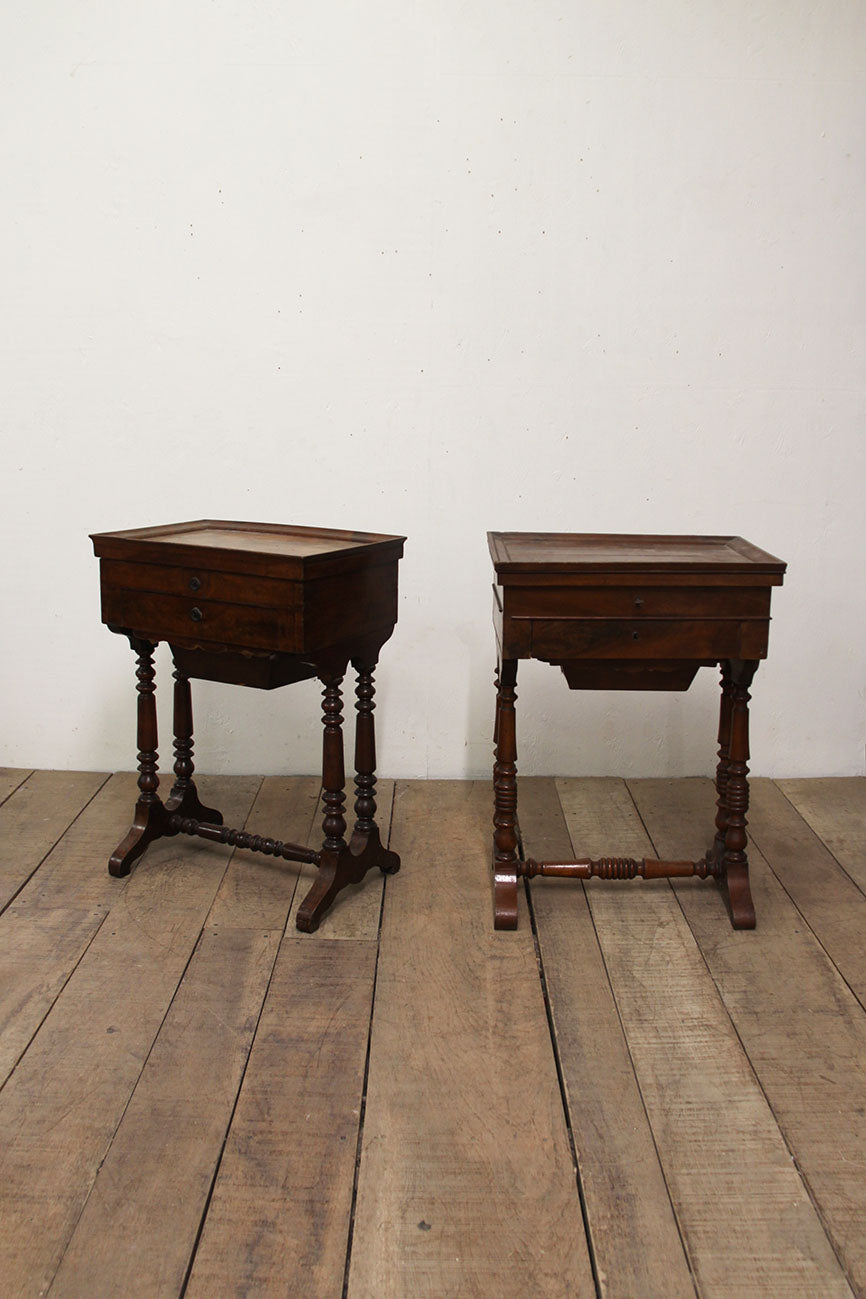 Pair of lady's work tables (Reserved)