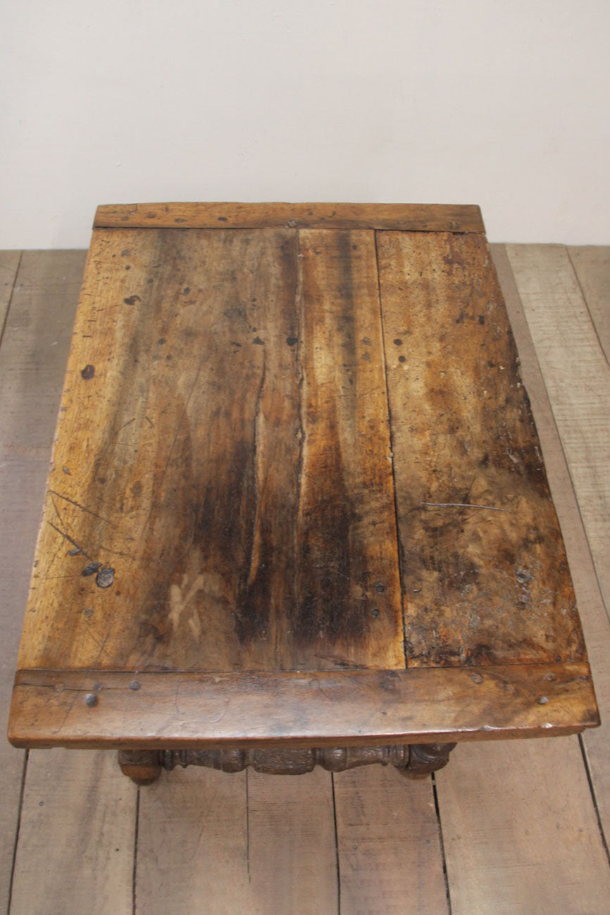 Early 1800's oak side table