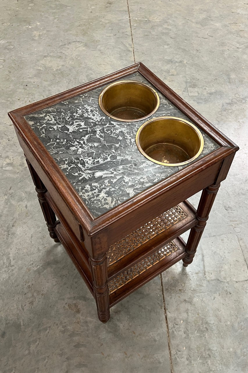 Wine cooler table