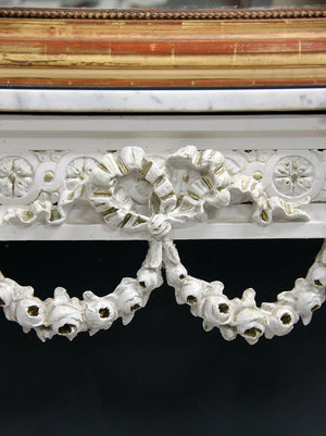 Console table with swag detail (Reserved)