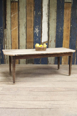 Rustic double round edge table