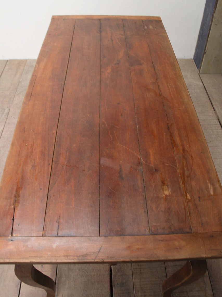 Fruitwood dining table