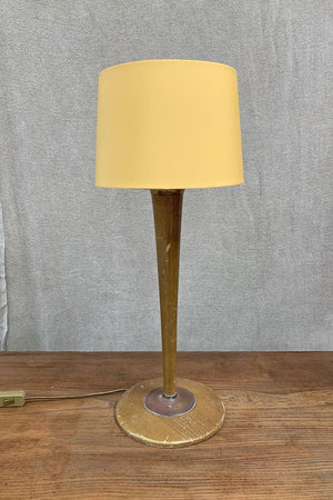 Pair of 1960's table lamps with shades