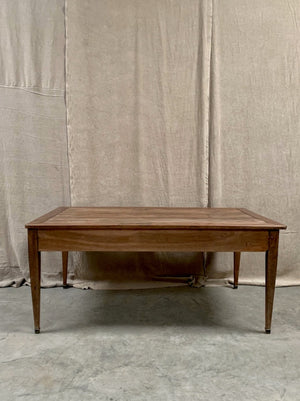Large walnut table