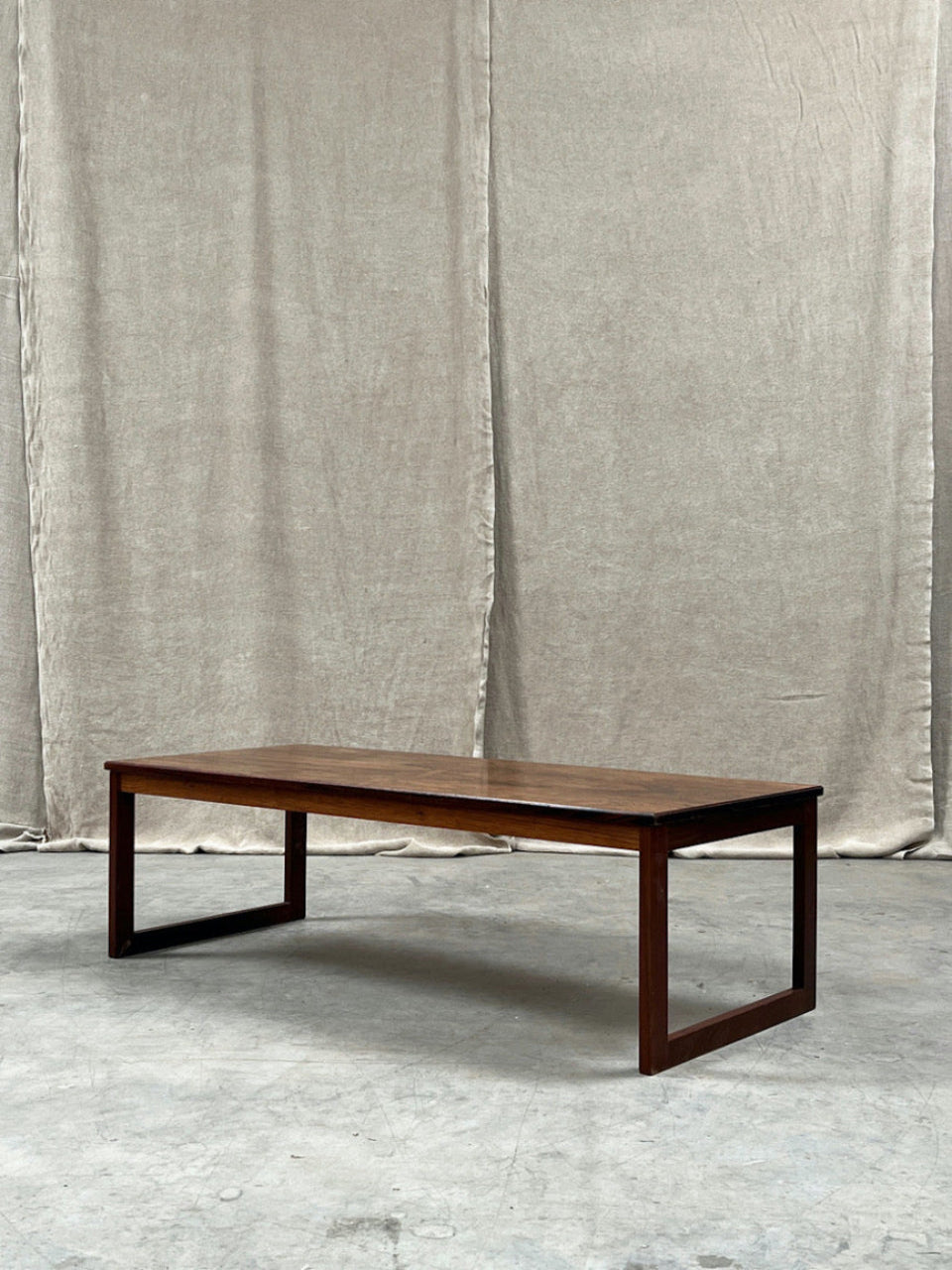 Rosewood coffee table