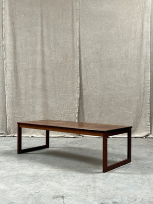 Rosewood coffee table